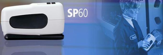 X-rite SP60 Taşınabilir Küre Spektrofotometre Renk Yönetimi Enstrüman CI60 ile değiştirilir