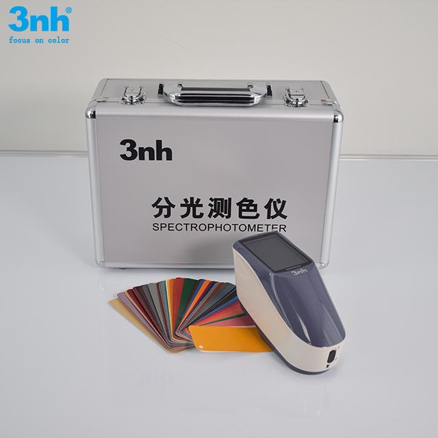 1 * 3mm küçük diyafram taşınabilir spektrofotometre YS3020 baskı için logo etiket renk kontrolü