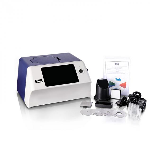 Yansıtma 3nh tezgah üstü ızgara Spektrofotometre YS6010, sıvı renk kontrolü için kalibrasyon sertifikası ile