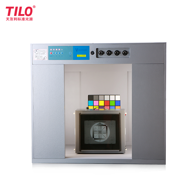 TILO VC (3) Ayarlanabilir Aydınlatmalı Kamera Görüntüleyici Renk Onay Kutusu Dört Işık Kaynağı D65, A, TL84, CWF
